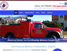 Tablet Screenshot of american-boiler.com